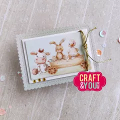 Craft and You - Cutting Dies - ATC Biscuit Frame