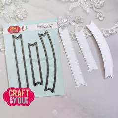 Craft and You - Cutting Dies - Banners