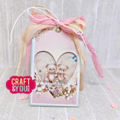 Craft and You - Cutting Dies - Biscuit Frame Hearts