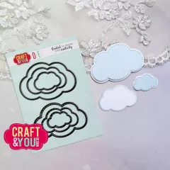 Craft and You - Cutting Dies - Clouds