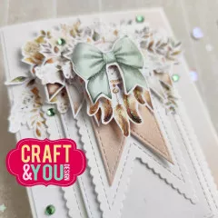 Craft and You - Cutting Dies - Biscuit Pennants