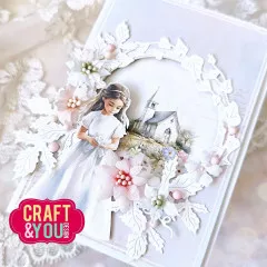 Craft and You - Cutting Dies - Ivy Wreath