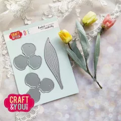 Craft and You - Cutting Dies - Tulip