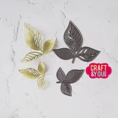 Craft and You - Cutting Dies - Openwork Leaves by Gosia