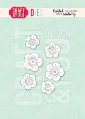 Craft and You - Cutting Dies - Mini Flowers by Gosia