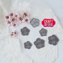 Craft and You - Cutting Dies - Mini Flowers by Gosia