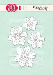 Craft and You - Cutting Dies - Sweet Flowers by Gosia