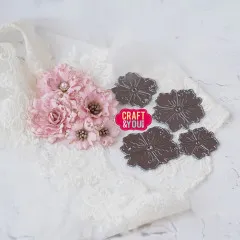 Craft and You - Cutting Dies - Vintage Flowers by Gosia