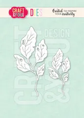 Craft and You - Cutting Dies - Vintage Leaves by Gosia