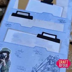 Craft and You - Cutting Dies - Folders Tabs