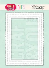 Craft and You - Cutting Dies - Old Photo Frame