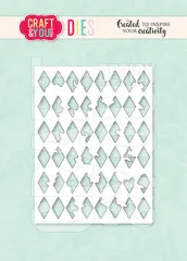 Craft and You - Cutting Dies - Rhombus Background