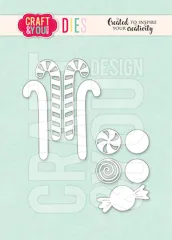 Craft and You - Cutting Dies - Candy Canes
