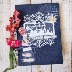 Craft and You - Cutting Dies - Santa Claus with a Sleigh