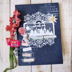 Craft and You - Cutting Dies - Santa Claus with a Sleigh