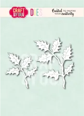 Craft and You - Cutting Dies - Big Holly Leaves