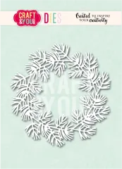 Craft and You - Cutting Dies - Pine Wreath