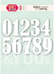 Craft and You - Cutting Dies - Numbers