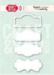 Craft and You - Cutting Dies - Labels