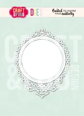Craft and You - Cutting Dies - Elegant Frame by Gosia