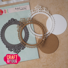 Craft and You - Cutting Dies - Elegant Frame by Gosia
