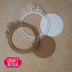 Craft and You - Cutting Dies - Elegant Frame by Gosia