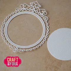 Craft and You - Cutting Dies - Elegant Frame by Gosia