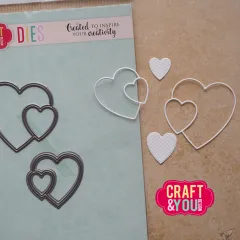 Craft and You - Cutting Dies - Hearts by Gosia