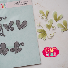 Craft and You - Cutting Dies - Leaves by Gosia