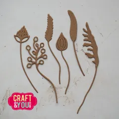 Craft and You - Cutting Dies - Wildflowers by Gosia