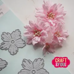 Craft and You - Cutting Dies - Garden Flower 1 by Gosia
