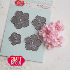 Craft and You - Cutting Dies - Garden Flower 2 by Gosia