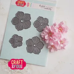 Craft and You - Cutting Dies - Garden Flower 2 by Gosia