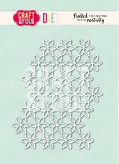 Craft and You - Cutting Dies - Flower Background