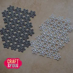 Craft and You - Cutting Dies - Flower Background