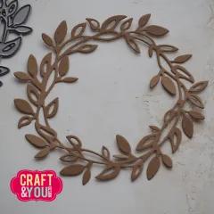 Craft and You - Cutting Dies - Leaf Wreath
