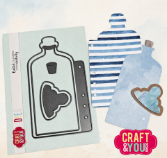 Craft and You - Cutting Dies - Bottle Journal Base by Bea