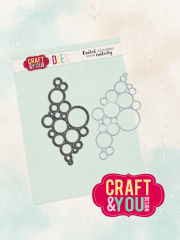 Craft and You - Cutting Dies - Bubble Background