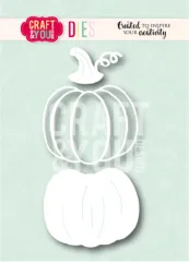Craft and You - Cutting Dies - Pumpkin