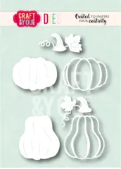 Craft and You - Cutting Dies - Two Pumpkins