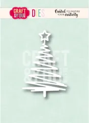 Craft and You - Cutting Dies - Christmas Tree Zig Zag