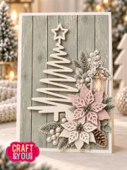 Craft and You - Cutting Dies - Christmas Tree Zig Zag
