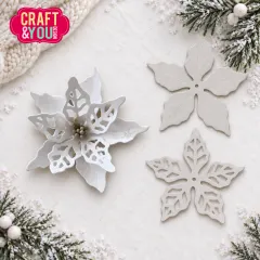Craft and You - Cutting Dies - Poinsettia 1 by Magda