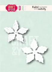 Craft and You - Cutting Dies - Poinsettia 2 by Magda