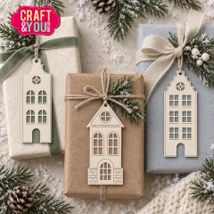 Craft and You - Cutting Dies - Tenement Houses