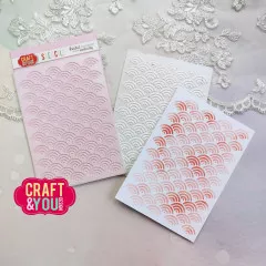 Craft and You - Stencil - Waves