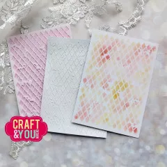 Craft and You - Stencil - Rhombus