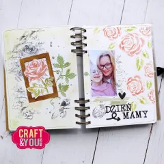 Craft and You - Stencil - Big Roses