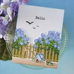 Hero Arts - Clear Stamps & Cutting Dies - Seaside Blooms - Coastal Blooms HeroScape