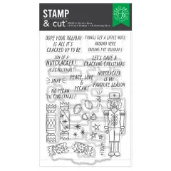 Hero Arts - Clear Stamps & Cutting Dies - Crackin' Christmas - A Little Nuts